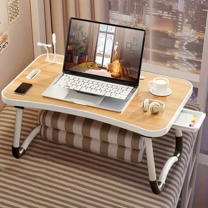 AirMount Portable Laptop Desk with USB Charging & Storage (FREE Fan & Light Add-on)